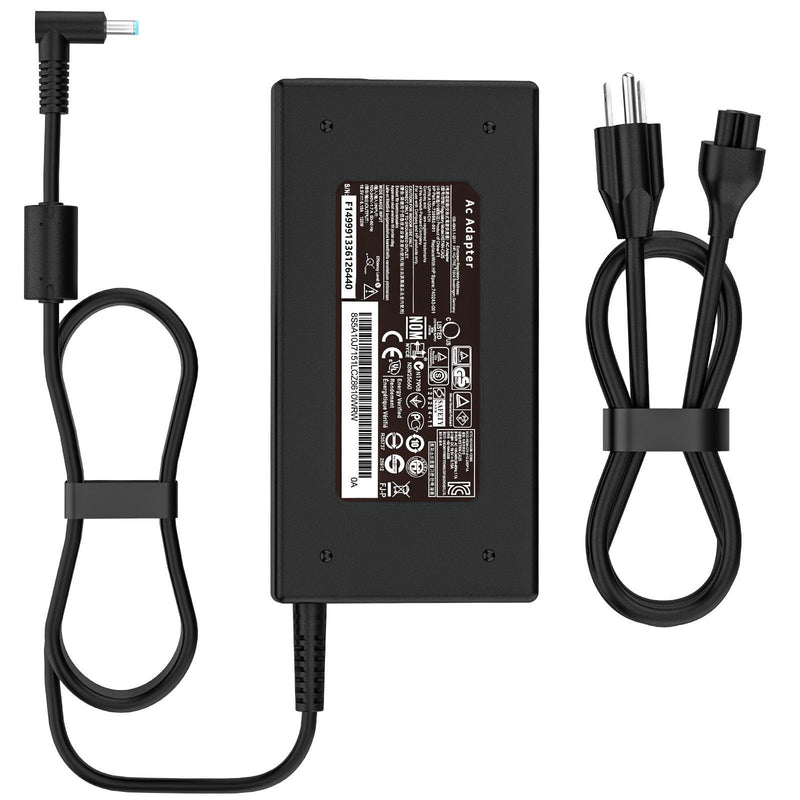 120W 19.5V 6.15A Laptop Charger 710415-001 Fit for HP USB-C Dock G5,HP USB-C/A Universal Dock G2 5TW13AA,Hp Docking Statio Charger,Envy 15 17 Series 732811-002 Adapter Power Supply 4.5*3.0mm Blue Tip