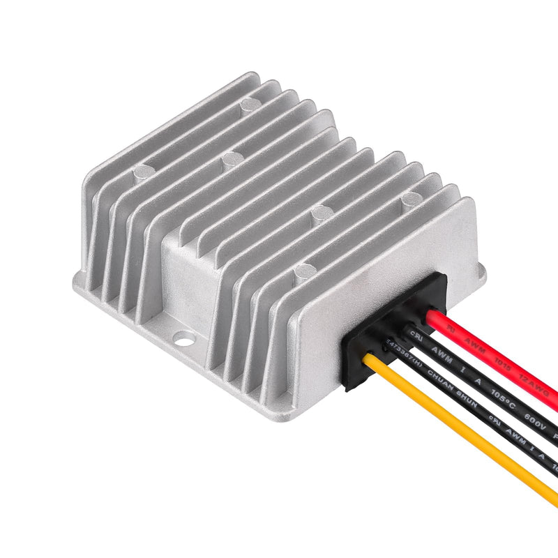ELFCULB 12V to 48V DC Step Up Converter 6A 288W with Cable for Starlink | 6A 288W power supply voltage increase converter regulator