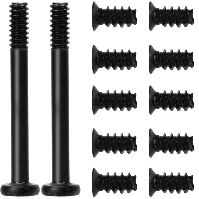 SGTKJSJS Computer Cooling Fan Mount Screws Kit - Long & Short Screws (#6-32x30mm, M5x10mm) - 20PCS Each
