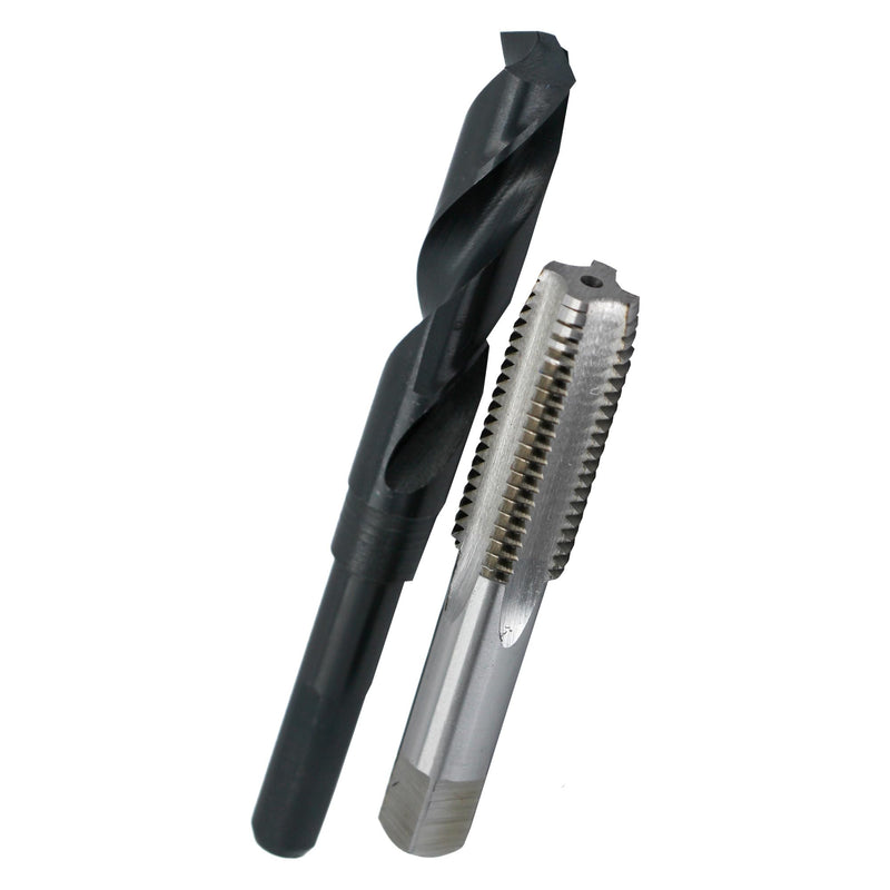 Drill America 37/64"-28 Tap (.578-28 Tap) and 35/64" Drill Bit Kit, POU Series
