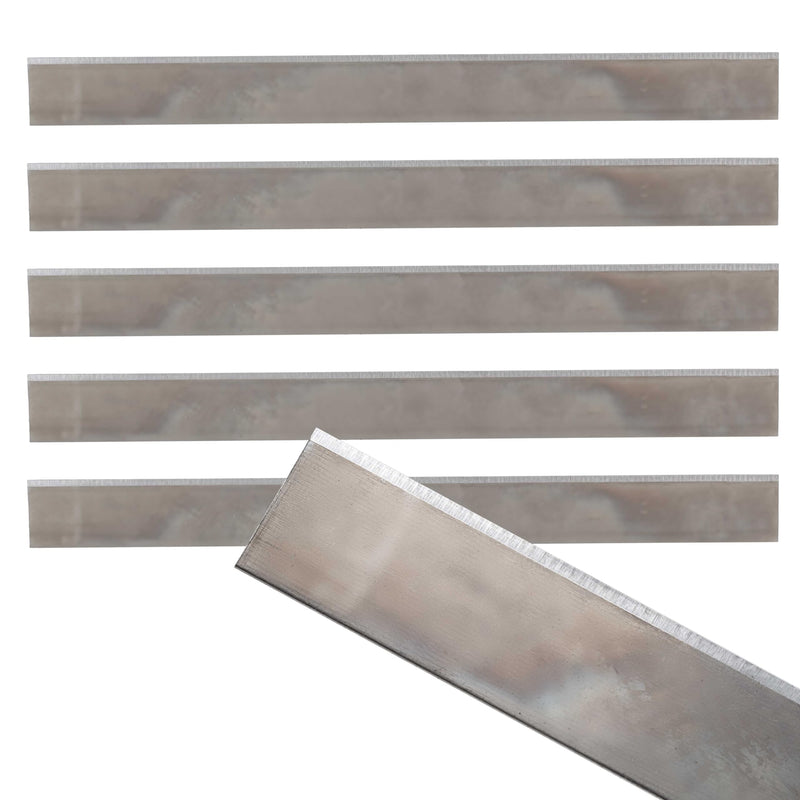 Dura-Gold Replacement 8-inch Floor Razor Scraper Blades, Pack of 5 - Sharp, Durable, Hardened Steel Razors for Heavy-Duty Removal of Floor Covering, Tile, Vinyl, Carpet - Demolition Surface Strippers