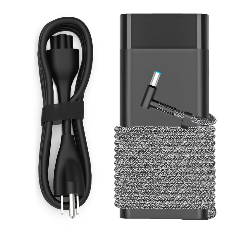 Newest 200W AC Adapter Laptop Charger Compatible with HP Omen Pavilion Gaming 15 16 17 15t 17t,ZBook Fury Power 15 15u G3 G4 G5 G6 G7 G8 Envy 15 2020 TPN-DA10 L00818-850 L00895-003 Power Supply Cord