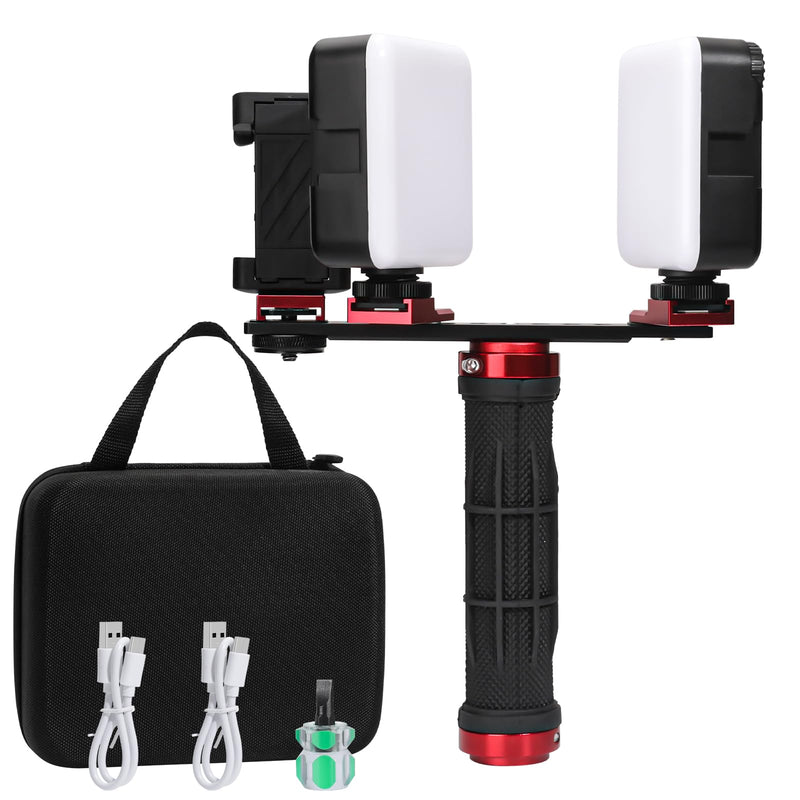 ANNWAH Dental Photography Aid, Oral Cell Phone Camera Fill Light Brightness Led Video Light Studio Lighting Kit for Home, Clinic, Hospital