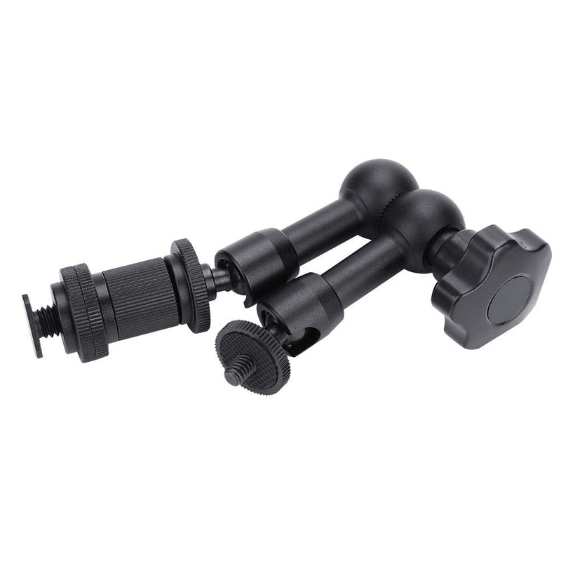 Articulating Adjustable Friction Magic Arm for Hot Shoe Mount Work with Cameras