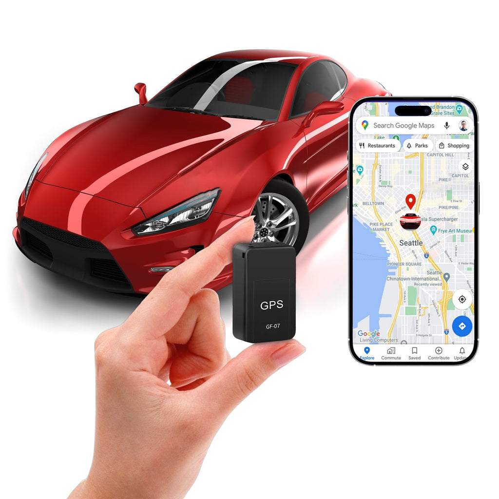 GPS Tracker for Vehicles NoSubscription,Mini GPS Tracker Locator Real Time,Magnetic Anti-Theft Micro Vehicle Tracking Device with Free App ForCars,Kids,Elderly,Pets,Wallet,Luggage