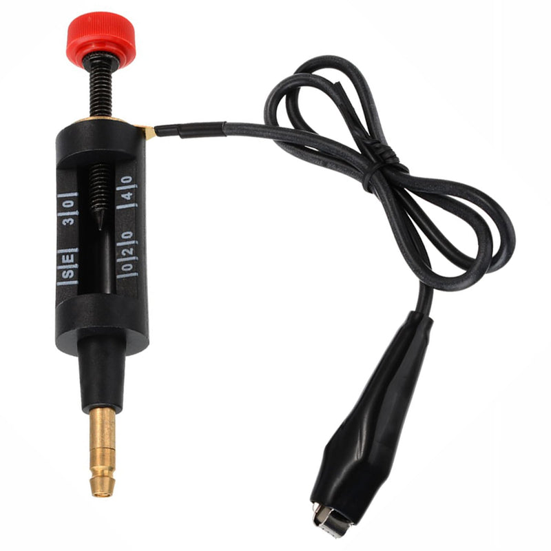 Ignition Coil Tester Adjustable Spark Coil-on Tester Spark Plug Tester Coil-on Plug Ignition Spark Circuit Tester Autos Diagnostic Test Tool for Car Ignition Energy Automotive, White