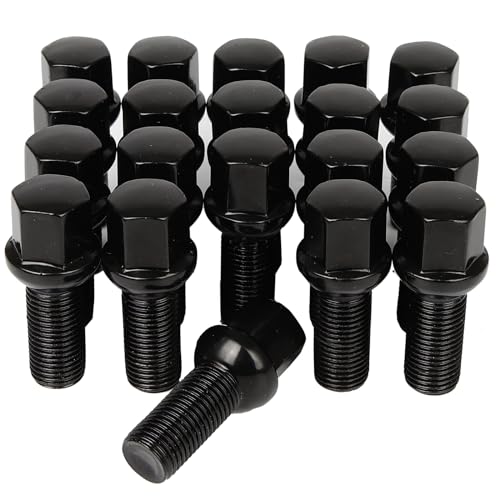 ECCPP 14x1.5 Wheel Lug Bolts 20pcs for Volkswagen Beetle 1998-2019