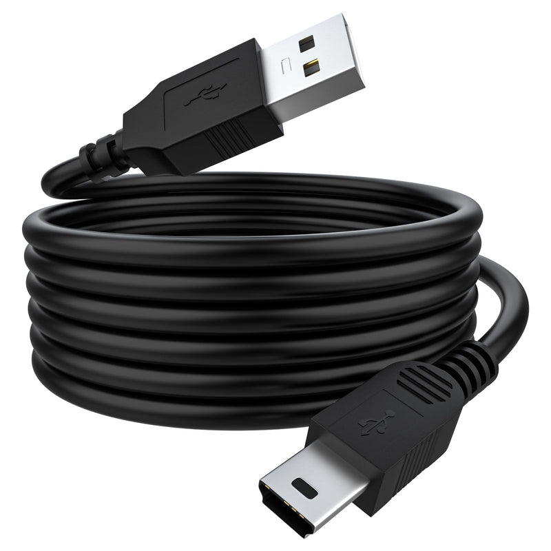TI-84 Plus CE Cable Compatible with Texas Instruments TI-84 Plus, Plus C Silver Edition, TI 89 Titanium, Nspire CX/TI CX CAS Graphing Calculators, Mini USB Cable, 2.6ft