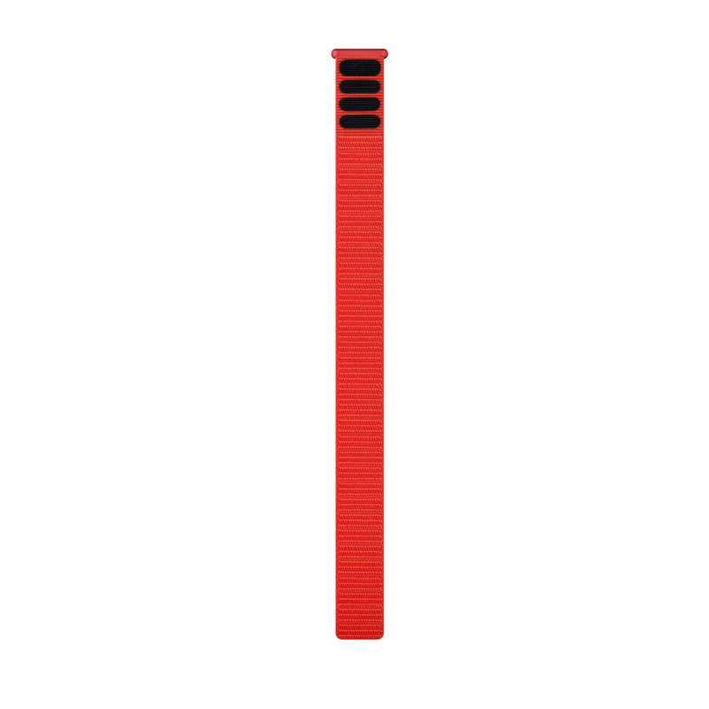 Garmin UltraFit Nylon Strap 22 mm Flame Red