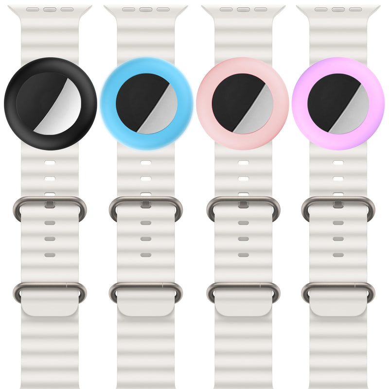 Princess Ocean Medallion Watch Adapter,princess medallion holder for Princess Medallion Device in 2023 & 2024,Also for Apple Airtag Dog Collar Holde Black/Blue/Pink/Purple