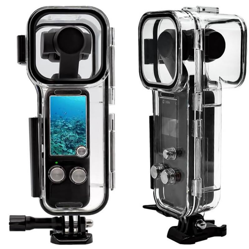 OSMO Pocket 3 Dive Case,Waterproof Case for DJI Pocket 3, 45M Dive Shield for Underwater Filming, Diving, Swimming, Waterproof and dustproof