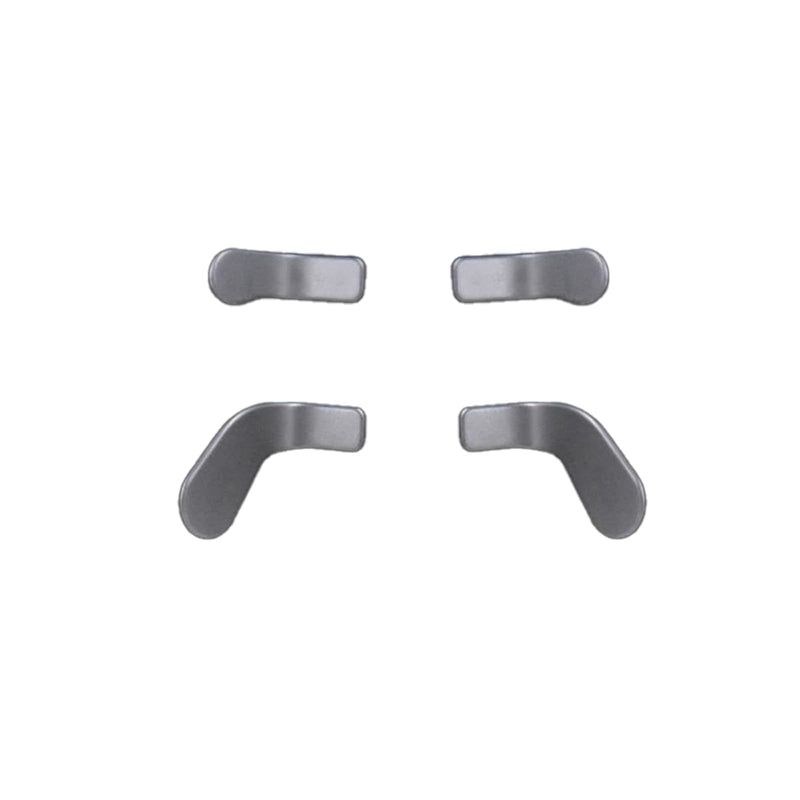 4Pcs Elite Controller Paddles for Xbox One Ellite,Metal Controller Paddles for Xbox One Ellite Series 2, Stainless Steel Paddles Replacement for Xbox One Elite Series 1 Elite 2 core Silver