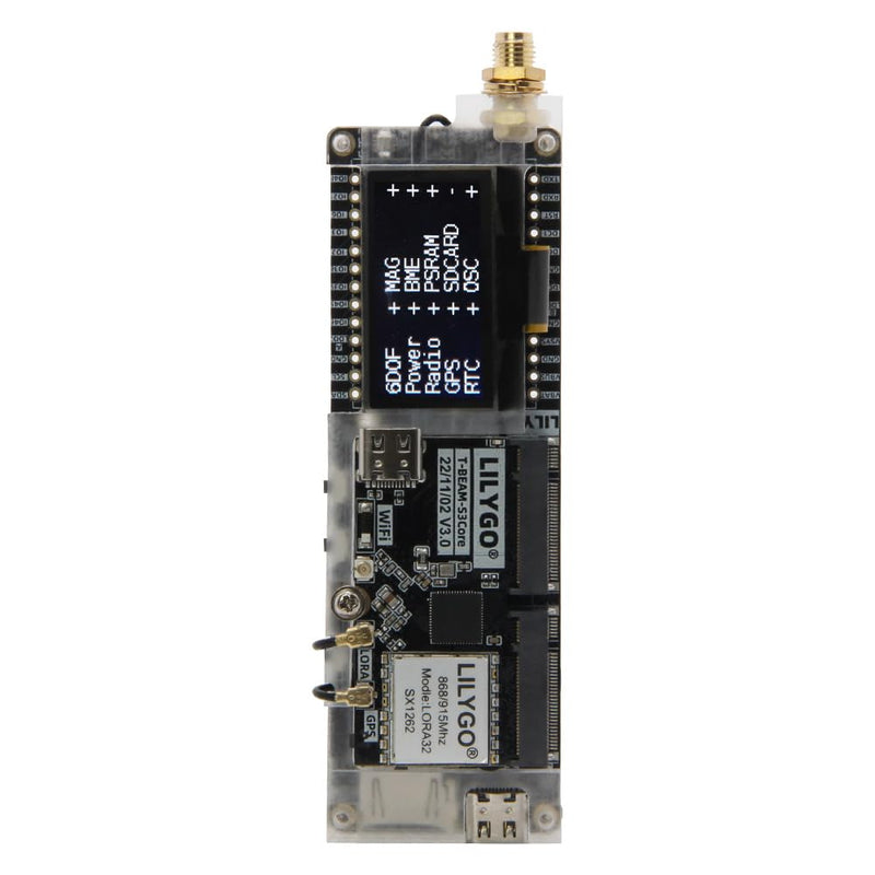 LILYGO T-BeamSUPREME Meshtastic 915Mhz ESP32-S3 LoRa L76K GPS WiFi Bluetooth Module TTGO Development Board with 1.3inch SH1106 OLED L76K Meshtastic Firmware