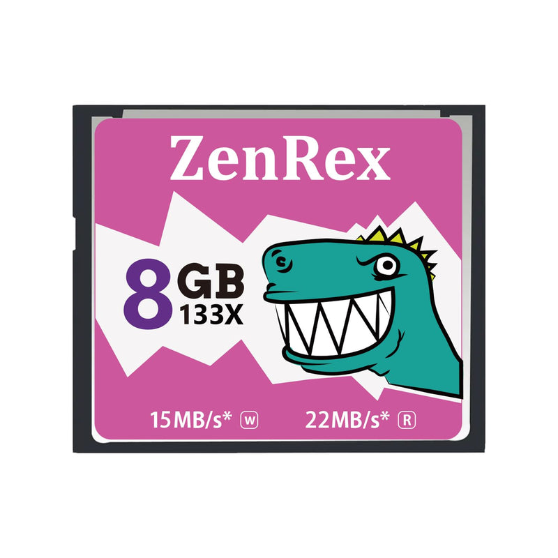 ZenRex 8GB CompactFlash Memory Card CF Card UDMA High Speed for Camere
