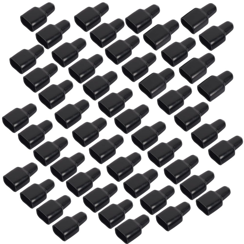 Rubber Covers Flame Retardant Rubber Boots 2-Position Power Connector Rubber Sleeves for Anderson Powerpole Connector Housing PP15-PP45 (50PCs) 50PCs