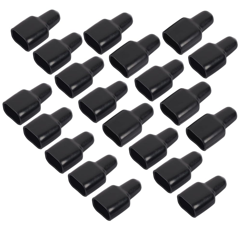 Rubber Covers Flame Retardant Rubber Boots 2-Position Power Connector Rubber Sleeves for Anderson Powerpole Connector Housing PP15-PP45(20PCs) 20PCs