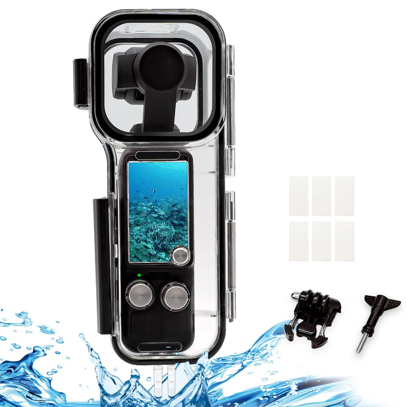50M (164ft) Osmo Pocket 3 Waterproof Case Housing for DJI Osmo Pocket 3 Waterproof Accessories, Protective Underwater Dive Housing Shell Osmo Pocket 3 Accessories