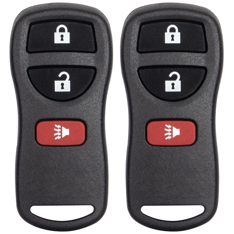 Key Fob Keyless Entry Remote Control Compatible with Nissan Armada/Frontier/Murano/Pathfinder/Quest/Sentra/Titan/Versa/Xterra丨Infiniti qx4/fx35/fx45 Car Key Replacement for KBRASTU15 CWTWB1U733