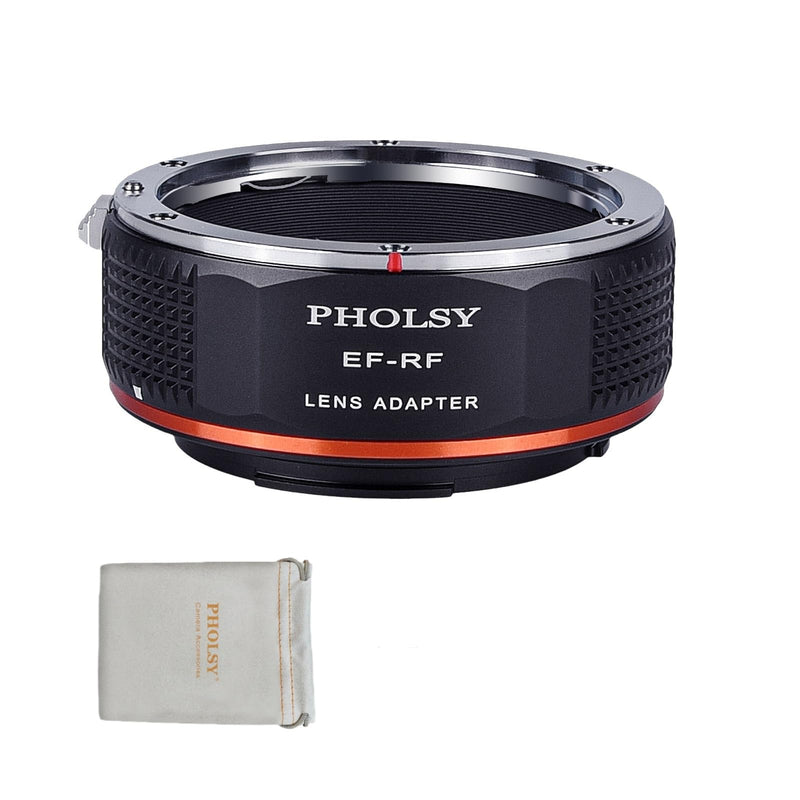 Lens Mount Adapter Manual Focus: Compatible with Canon EF (EF-S) Lens to Canon RF (EOS R-Type) Camera Body Canon EF to Canon RF