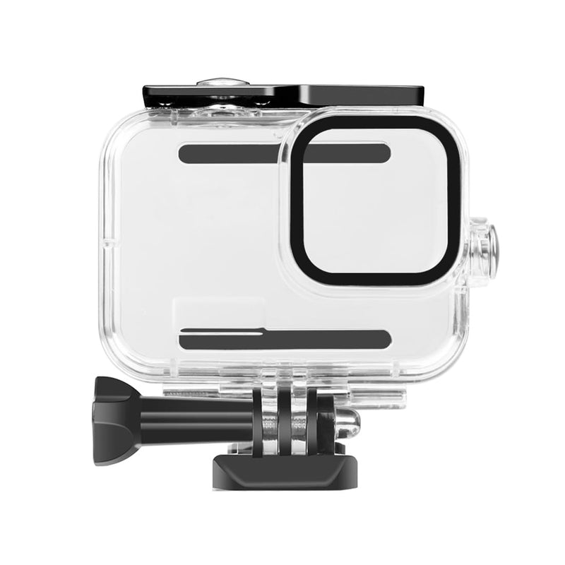 60M/196FT Waterproof Case for GoPro Hero12 Black/Hero11 Black/Hero10 Black/Hero9 Black Camera Accessories,Underwater Deep Diving Protective Shell for Hero12/11/10/9 Black