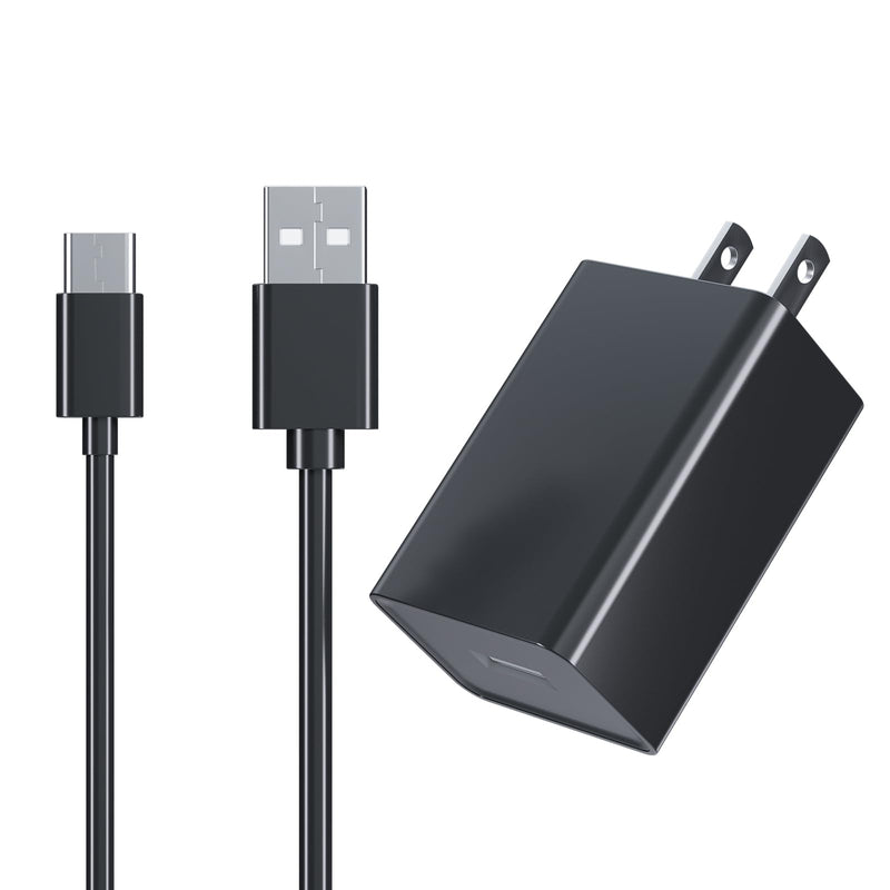 Fast Charger Compatible Tablet Fire Tablet Kids Tablets, Charger Cord Replacement for mobile phone Smasung Android Phone Micro USB C Charger Cable and AC/DC Home Wall Charger Power Adapter