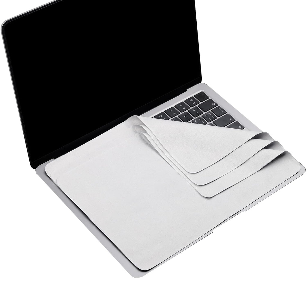 3 Pack Microfiber Liner Cleaning Cloth 13" with Screen Keyboard Imprint Protection, Laptop Keyboard Protector Compatible with MacBook Pro/AIR 13" and MacBook PRO 14"