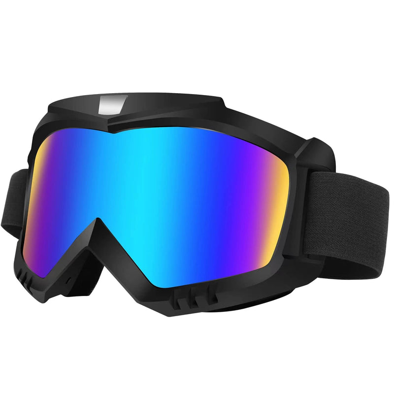 Lievermo Dirt Bike Goggles, Motorcycle Goggles ATV Goggles Motocross Goggles Ski Goggles Racing Helmet Goggles Colorful