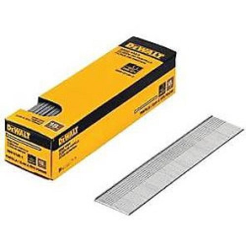 Dewalt DBN18200-2 2" 18 Gauge Brad Nails, Coated Finish Staight Angle, 2500/Pk & DBN18100-2 Brad Nail & DBN18150-2 18GA 1-1/2 in Brad Nail 2.5K Brad Nail + Brad Nail + Brad Nail 2.5K