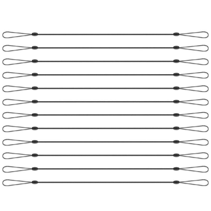 Touch Screen Tablet Stylus Lanyards 15-30" Long Pens Tether LCD Writing Tablets Pens Lanyard Cord Graphic Tablet Styluses Holding String Drawing Tablets Pen Holder Straps for Office School 12 Pack