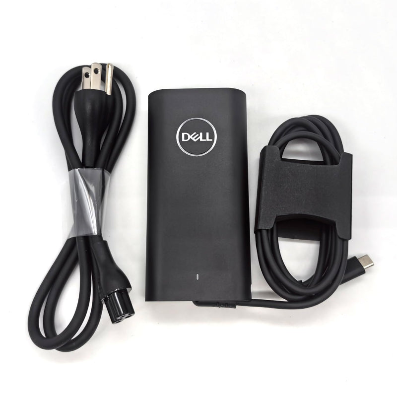 Dell 100W Laptop Charger USB C Type C GAN AC Adapter, XPS 14 9440 AC Charger, Latitude 9440 AC Adapter, Black, DA100PM220