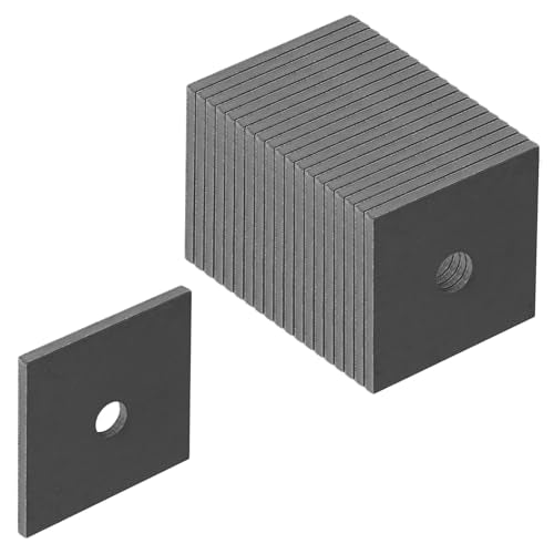 GBGS 20 Pack 3/8" Square Plate Washer,1/8" Thick