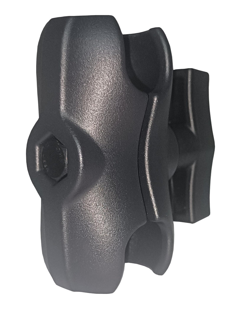 Strg Double Socket Arm for 1.5 Inches/ C Size/ 38mm Ball Mounts Accessories, 3.4'' Length Aluminum Short Arm Powerful Clamp Compatible with RAM Mount, iBolt and More 3.4" Long (A)