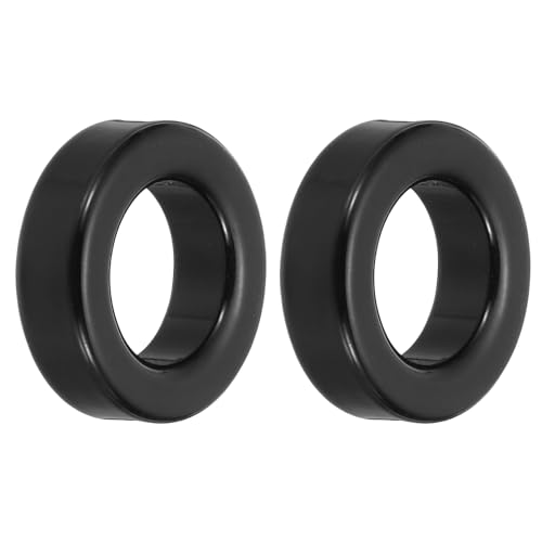 QUARKZMAN Toroid Core 23 x 36 x 13 mm Iron Ferrite Chokes Ring Power Toroidal Transformer Stabilisation Signal Transmission Resistance Electromagnetic Interference Black Pack of 2 23x36x13mm
