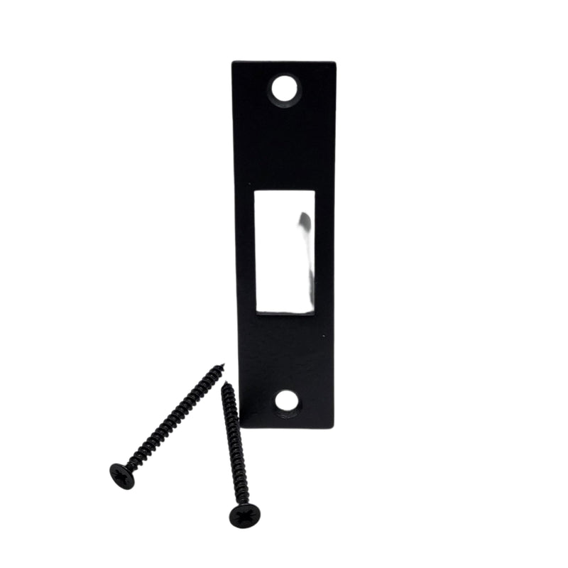 Door Reinforcement Lock | Kick-Proof Deadbolt Strike Plate | Ultimate Home Security & Break-in Prevention | Strengthens Door Frame Against Forced Entry Black