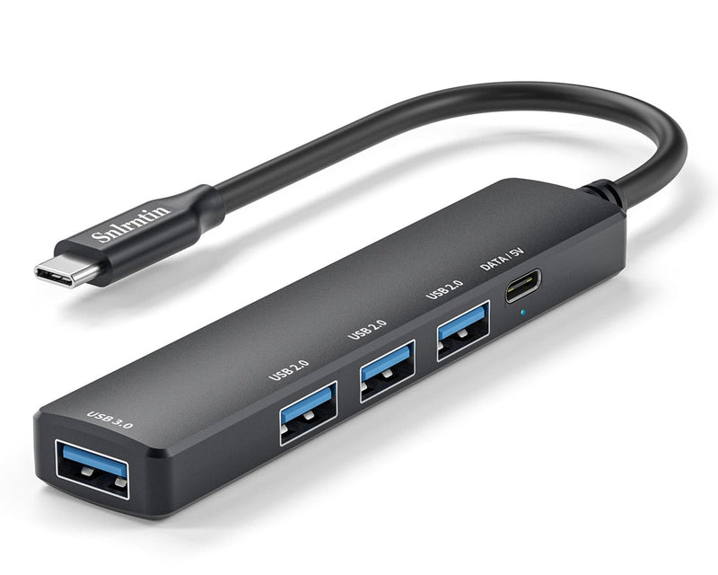 USB C 3.0 Hub, 5-Port USB C Extender with 5V USB-C Power/Data Port, USB C Hub Splitter for Laptop, MacBook Pro, ChromeBook, PC, PS4/5, Xbox and More MR-USB-C