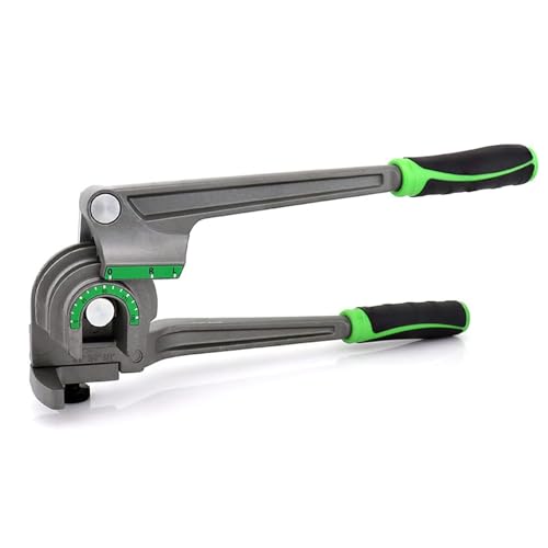 Tube Bender, Pipe Bender, 1/4” 3/8” 1/2” (6/8/10mm) O.D. 3 in 1 Tubing Bender 180° HVAC Copper Aluminum Tubes Bending Tool for Air Conditioning Refrigeration Repair Refrigeration Tool