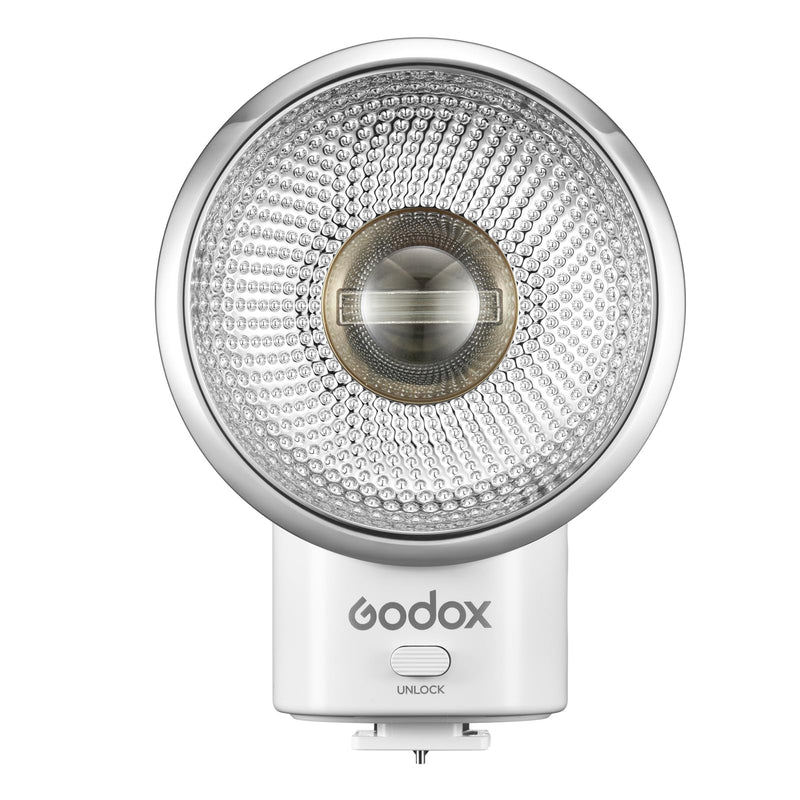 Godox Lux Elf Retro Camera Flash, Built-in Battery GN6 with 5 Levels Flash Power, 6200K±300K with S1/S2 Optical Control, On Camera Flash for Canon, for Nikon, for Sony, for Fuji, for Olympus Camera