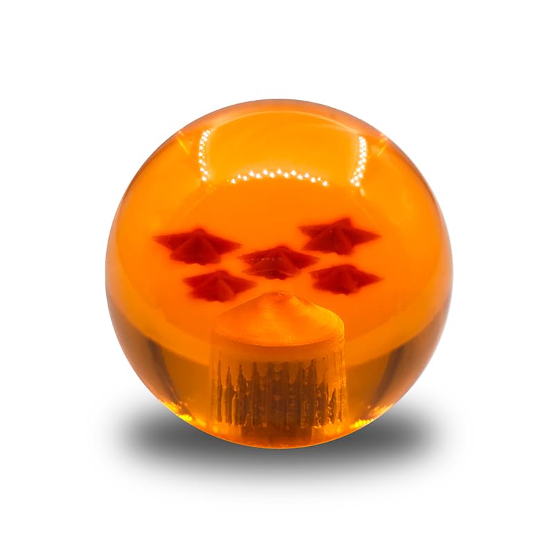 SZJLMKJ Joystick ball top handle Star Balltop Clear Ball Top Handle for ZIPPY SANWA SEIMITSU Hori Crown M6 Joystick (5 stars) 5 stars