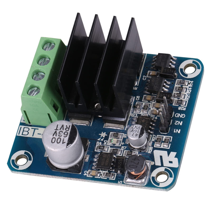 50A High Current H Bridge Driver Module for Motor Forward and Reverse Rotation, PWM Signal Isolation, Compatible with 3.3V to 12V