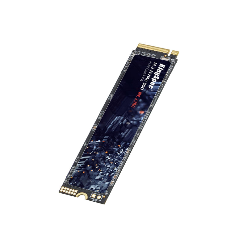 KingSpec SSD 256GB, M.2 NVMe Gen3x4 SSD 2280 - Up to 2400MB/s, Internal Solid State Drive with 3D NAND Flash, Compatible with Desktop and Laptop NE-2280, 2400MB/s