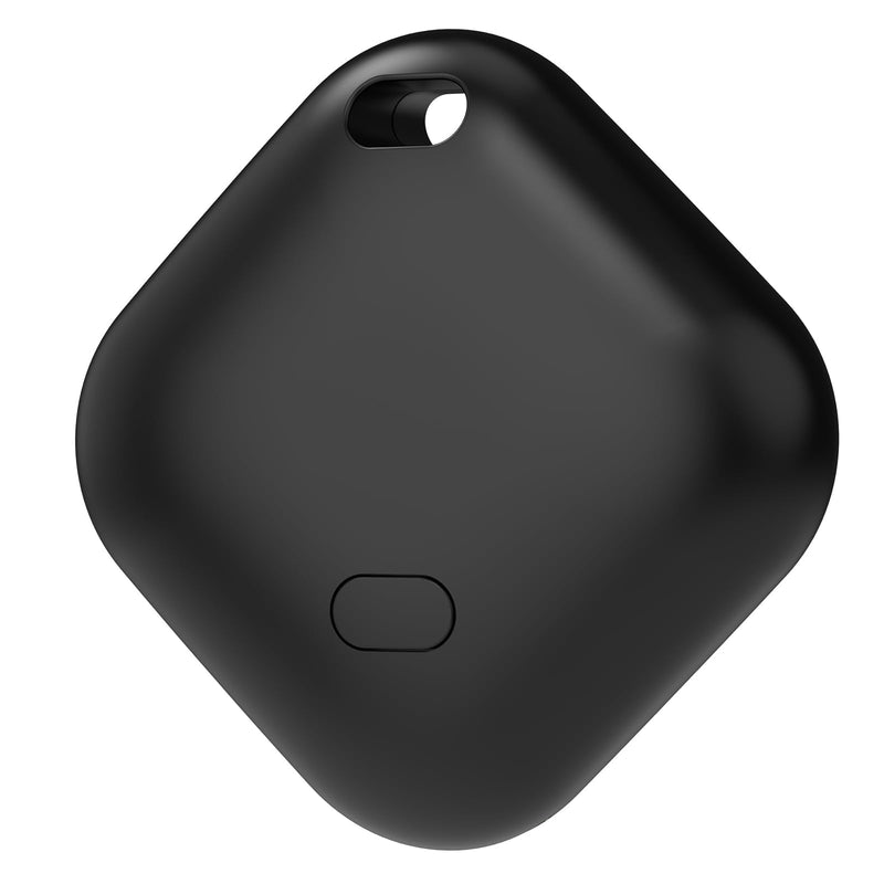 Key Finder, Wallet Tracker Works with Apple Find My (iOS only), Replaceable Battery, Water-Resistant, Bluetooth Item Finder for Bags, Luggage, Pets & Backpack, 1 Pack Black
