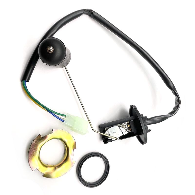 3 Wire Fuel Tank Level Sensor for GY6 50 60 80CC CH250 Big Ruckus Baja Hammerhead 250 ATV Go Kart Scooter Kazuma Rokata Benzine Sender Niveau Gauge Sensor Replace 139QMB 152QMI 157QMJ CN250