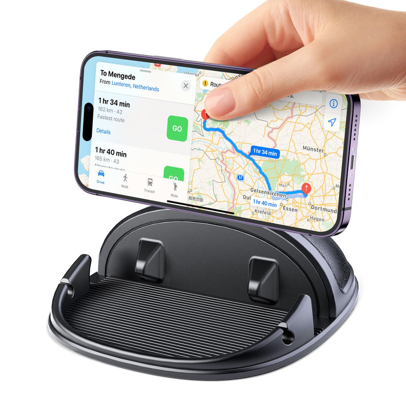 Beeasy Car Phone Holder, Dashboard Phone Holder for Car Anti-Slip Silicone Car Pad Phone Mount, Hands Free Phone Stand Compatible with iPhone, Samsung, Android Smartphones, GPS Navigation Devices