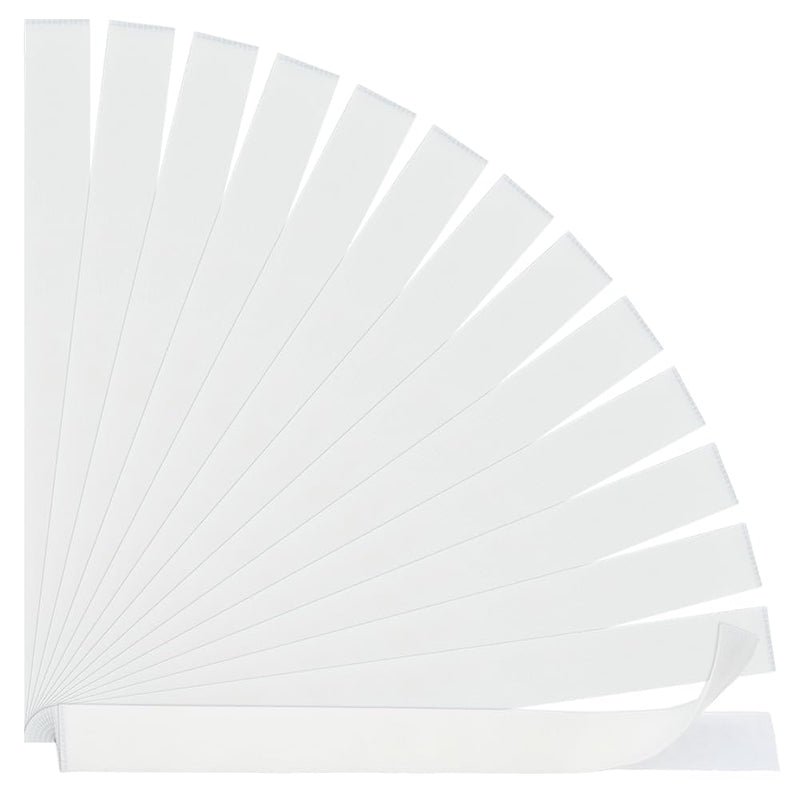 BENECREAT 16Pcs 11.2inch Glue Strips with Mesh Backing, 24mm/0.9inch Wide Hot Melt Resin Strips, Thermal Glue Strips for Book Binding Repair Hot Melt Binding Machine, 1.2mm Thick