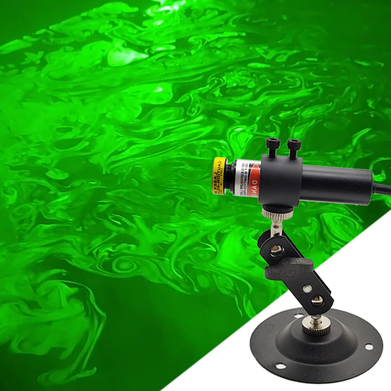 532nm Focusable Green Generator Line Module for Halloween Scary House Laser Swamp Laser Pond Haunted House Garden Yard Decoration NOT for Alignment (Class IIIr 12V with Adapter and Mount) Class IIIr 12V with Adapter and Mount