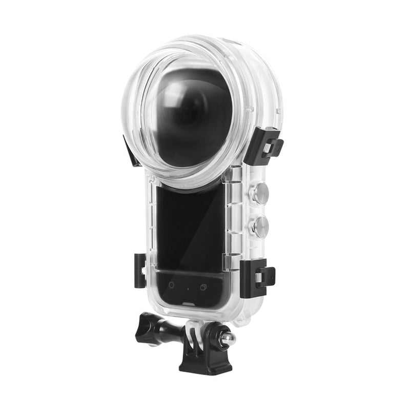 Invisible Dive Case Compatible for Insta360 X4 Dive Housing Case 50m 164ft Waterproof Case Cover Underwater Protective Shell with Bracket Accessories for Insta360 X4 Action Camera
