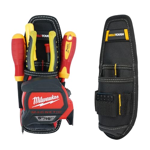MELOTOUGH 2PCS Small Tool Pouch with Belt Clip,Small Tool Holder Pouch, Min Work Organizer Tool Holster and Knife Holder