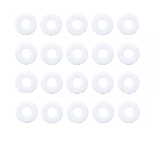 20 pcs Folding Knife Pivot Pin Flat Teflon Washers Bearing (A) A
