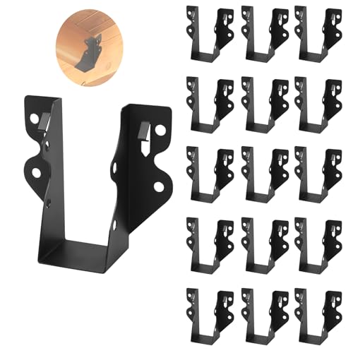 16 Pcs 2"x 6" Joist Hanger|Q235B Carbon Steel 16 2"x 6"