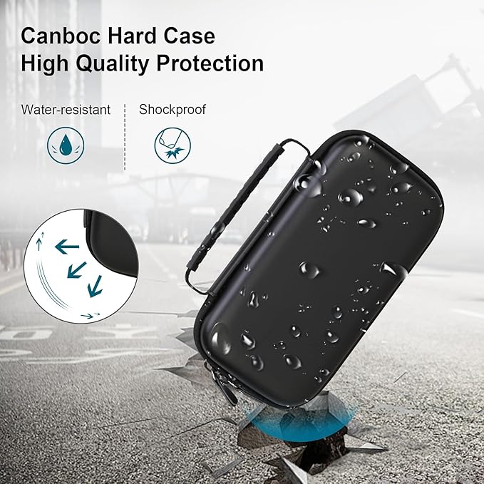 Travel Carrying Case for Garmin Xero C1 Pro Compact Chronograph for Range Shooting, Chronograph Compact Storage Bag Organizer with Mesh Pocket Fits Charging, Adapters, Tripod, Blackgray Blackgreen